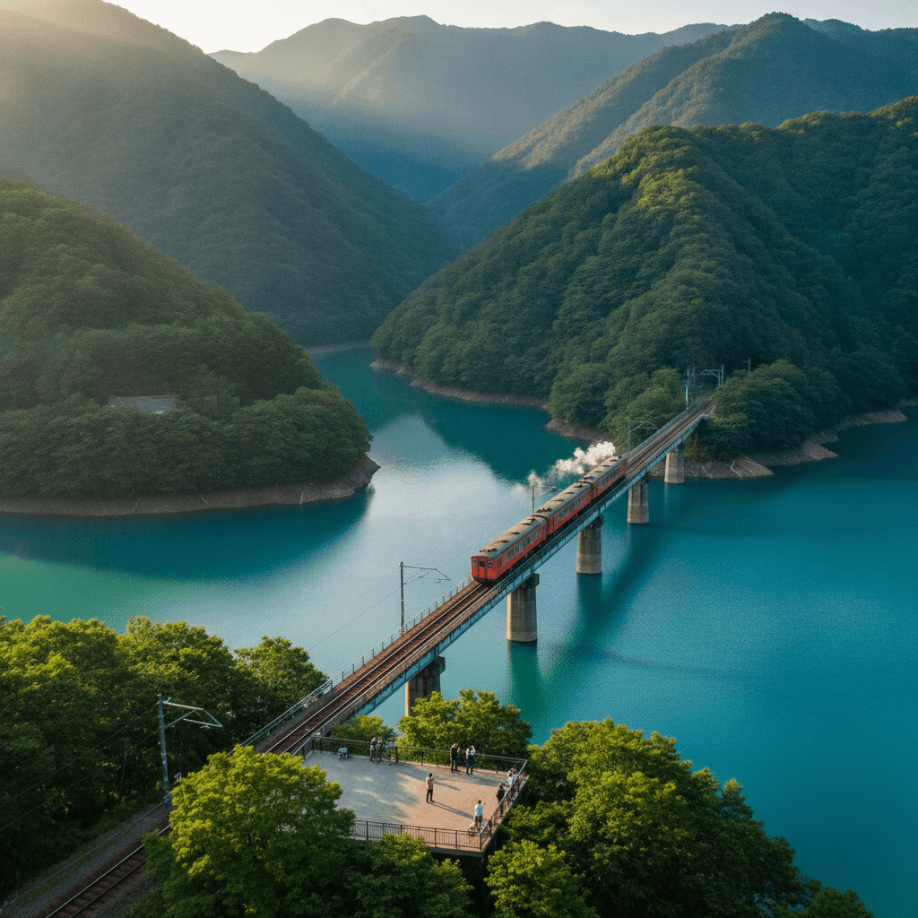 奥大井湖上駅 撮影スポット完全攻略:絶景を写し出す戦略的ガイド