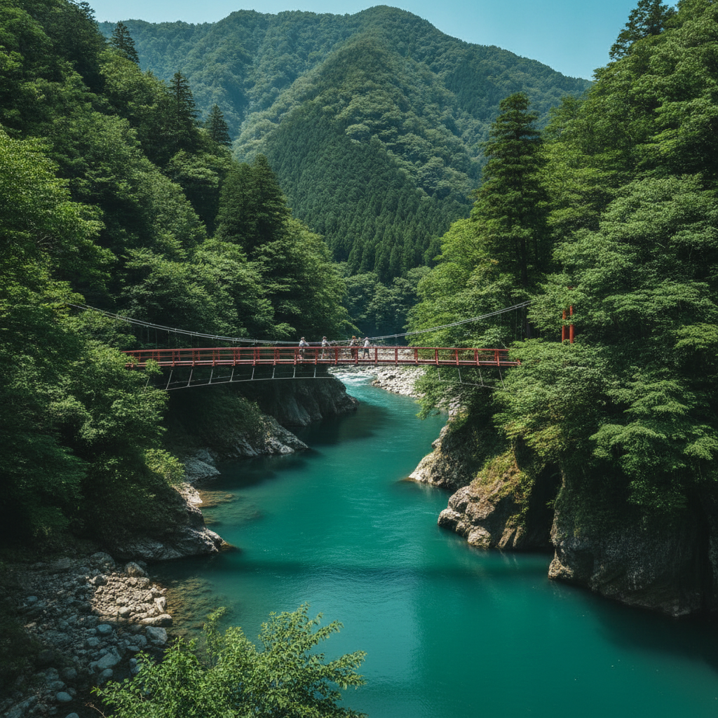 寸又峡 観光