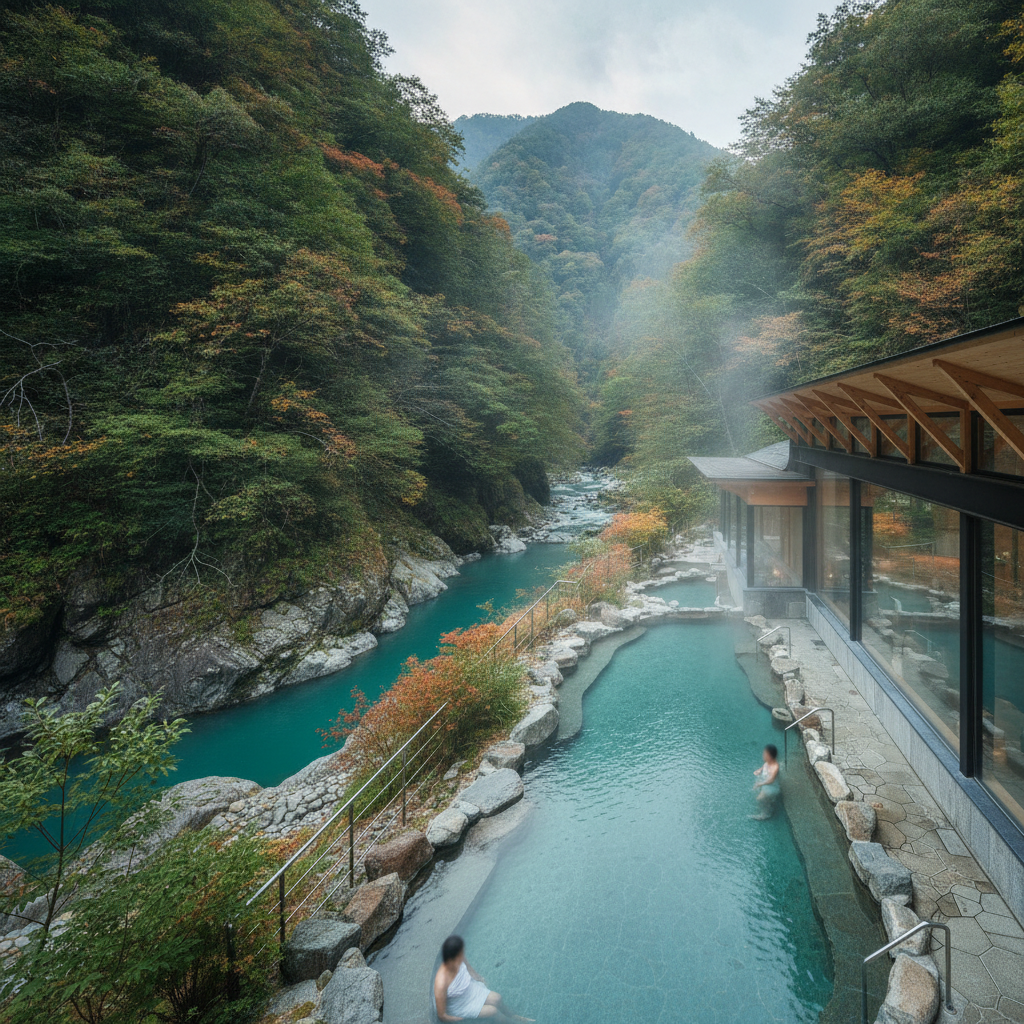 寸又峡温泉 日帰り温泉