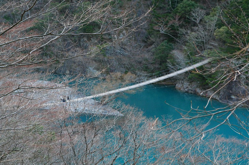 s寸又峡・夢の吊橋